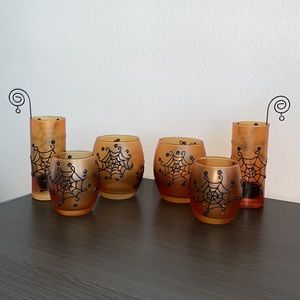Halloween Votive Holders set